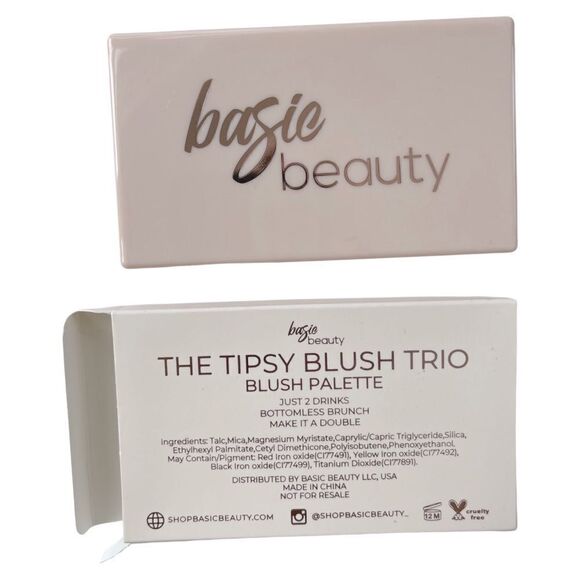 Basic Beauty The Tipsy Blush Trio Palette - Picture 5 of 6
